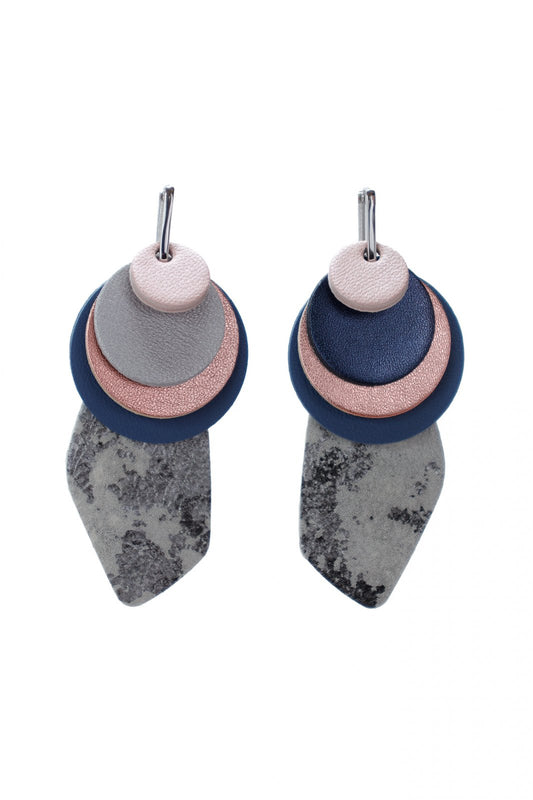 Cercei Mix&Match - Boho Marin - Argint 925