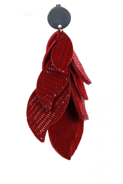 Cercei petale - Rosu