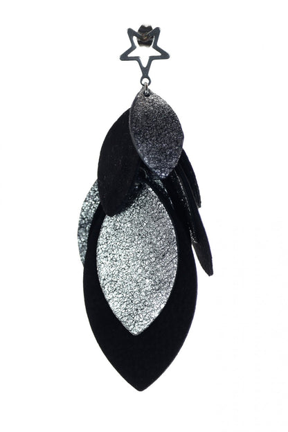 Cercei petale - Noapte instelata