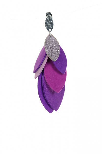 Cercei petale - Violet + Roz