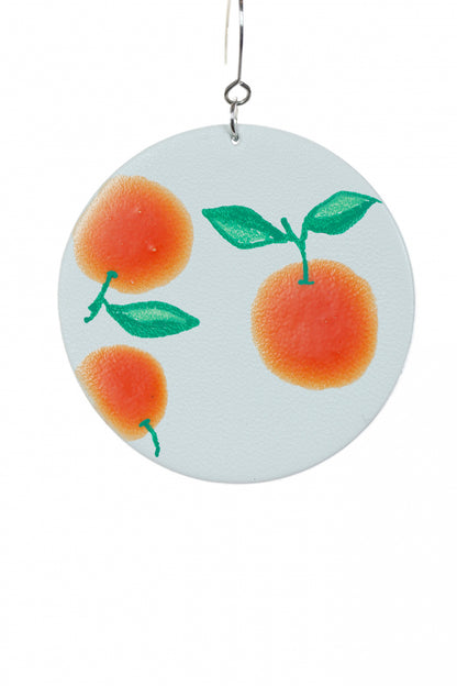 Cercei Pictati - Portocale