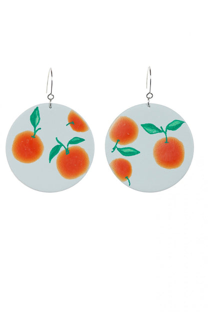 Cercei Pictati - Portocale