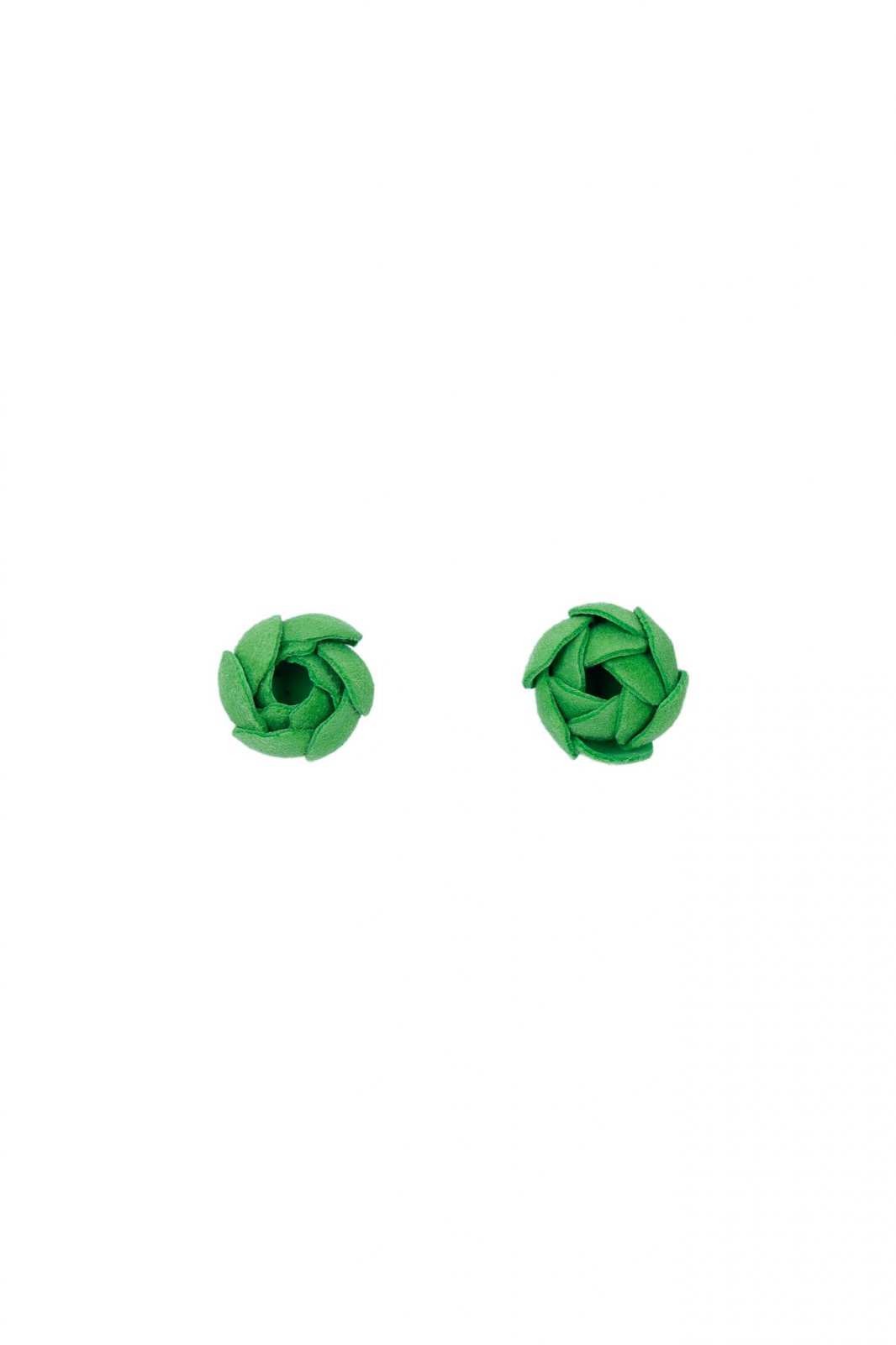 Cercei Trandafir - Verde deschis