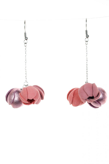 Cercei Trandafir Trio - Roz