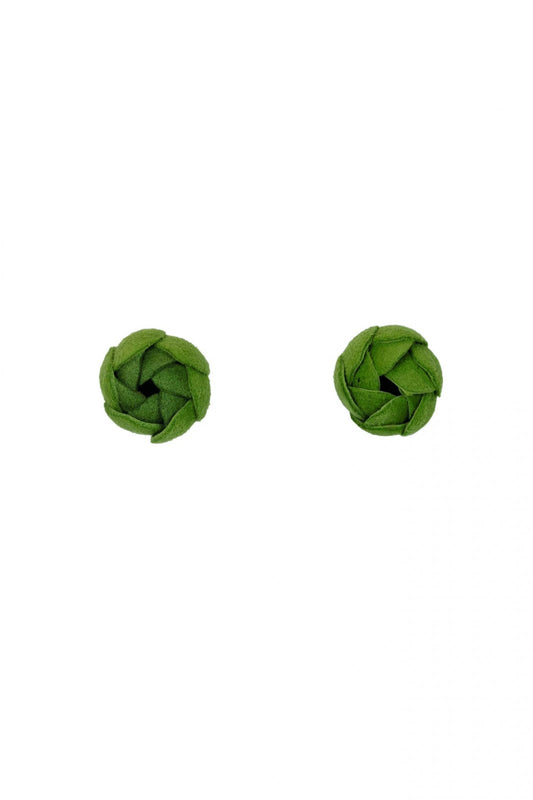 Cercei Trandafir - Verde lime