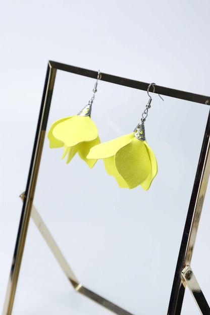 Cercei narcisa - Galben