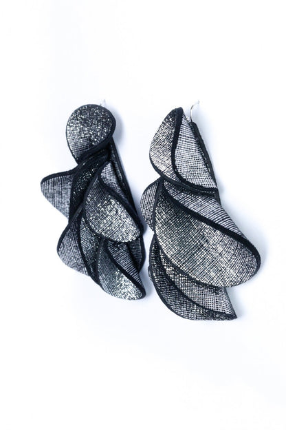 Cercei unicat - Gri-argintiu