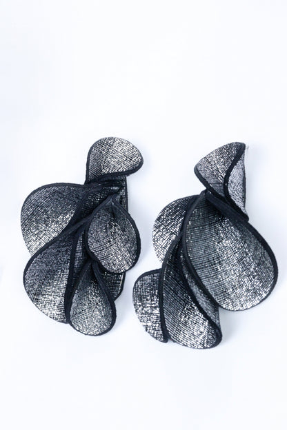 Cercei unicat - Gri-argintiu