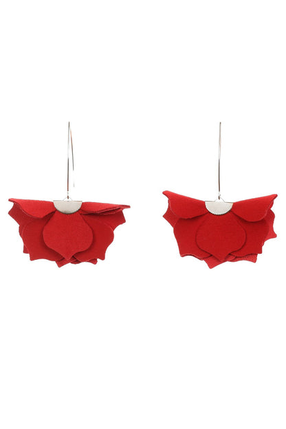 Cercei Urban Petals - Rosu