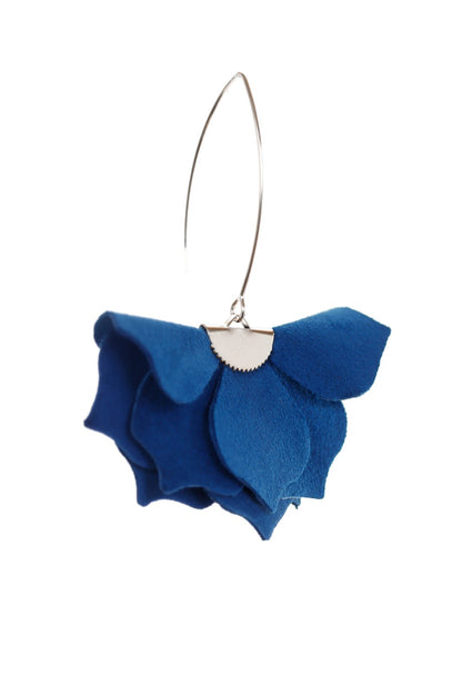 Cercei Urban Petals - Blue Jeans