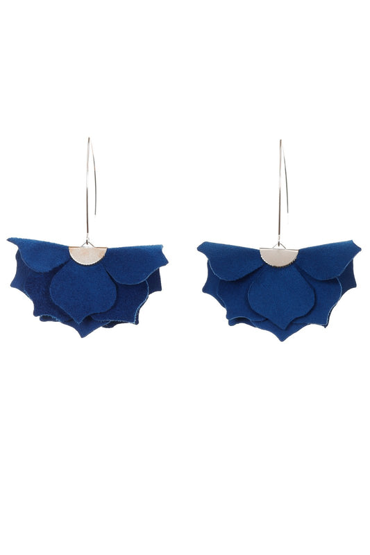 Cercei Urban Petals - Blue Jeans