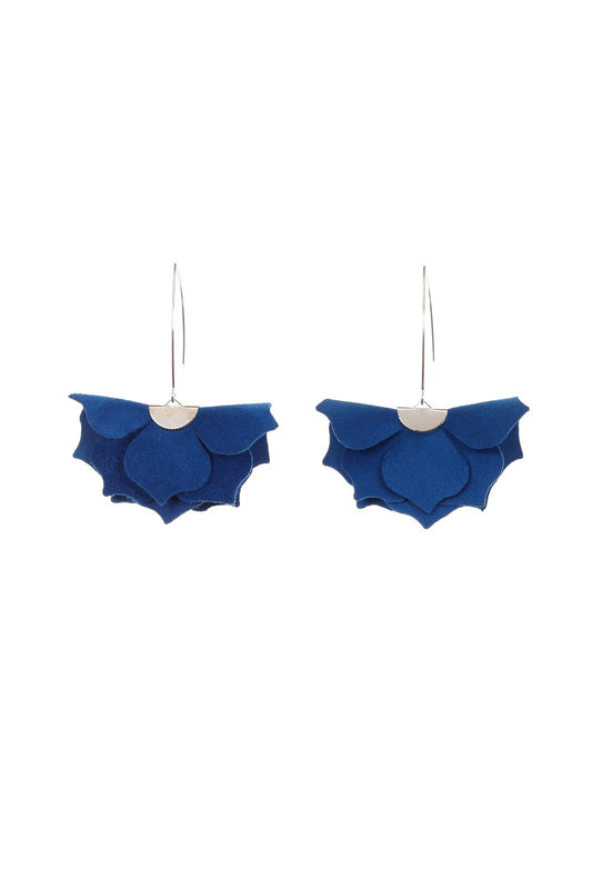Cercei Urban Petals - Blue Jeans