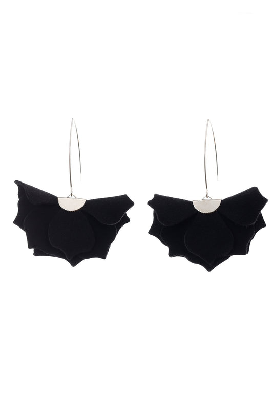 Cercei Urban Petals - Negru