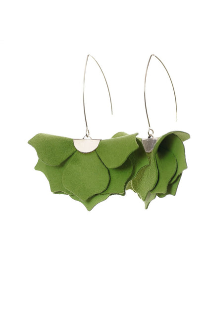 Cercei Urban Petals - Verde Lime