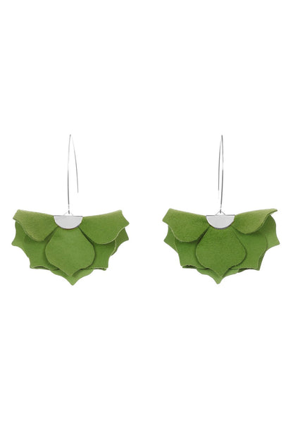 Cercei Urban Petals - Verde Lime