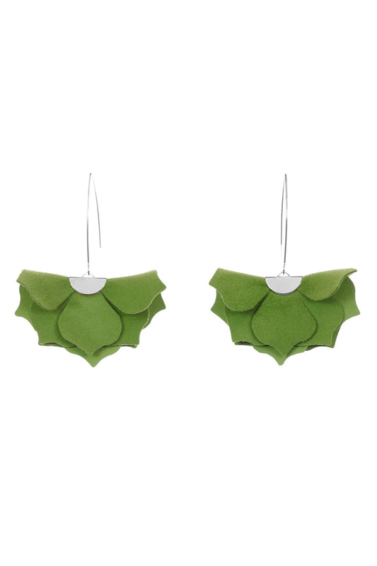 Cercei Urban Petals - Verde fistic
