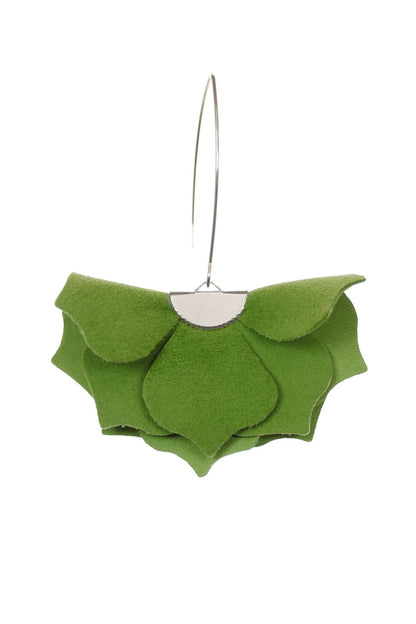 Cercei Urban Petals - Verde Lime