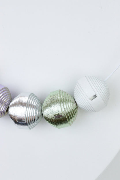 Colier + cercei (554) din piele