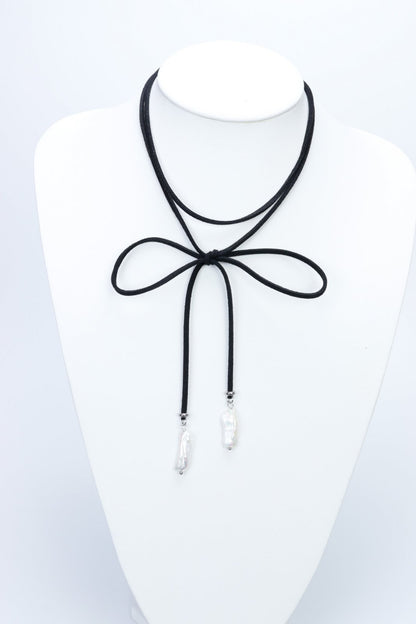 Colier choker cu perle naturale