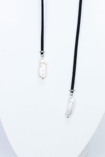 Colier choker cu perle naturale