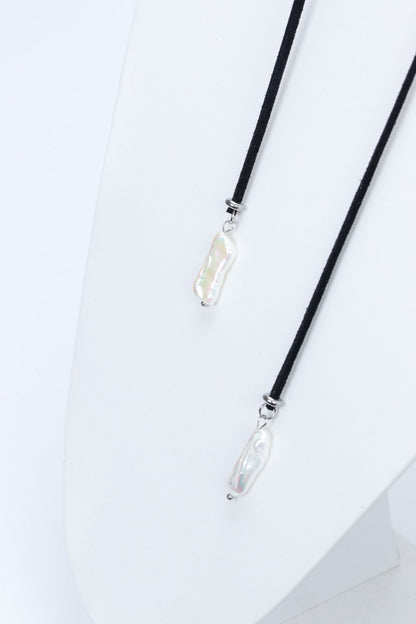 Colier choker cu perle naturale