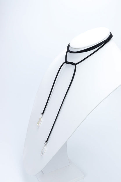 Colier choker cu perle naturale