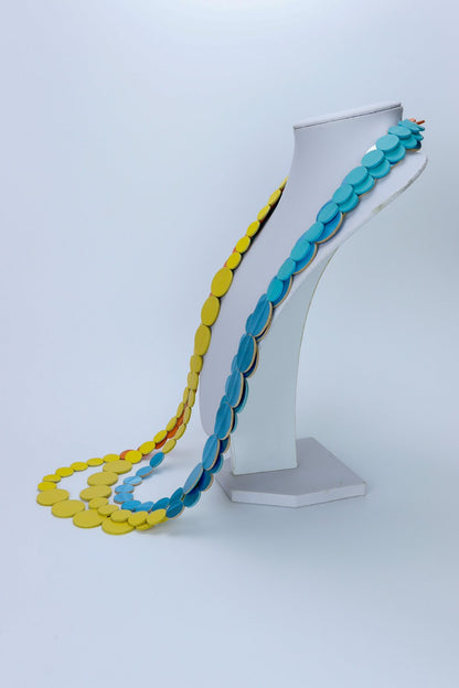 Colier din piele, unicat