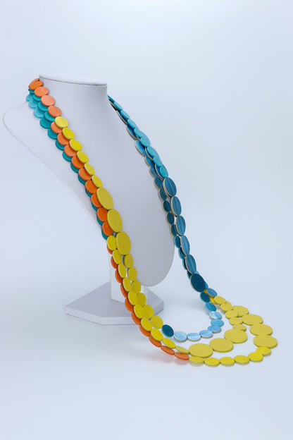 Colier din piele, unicat