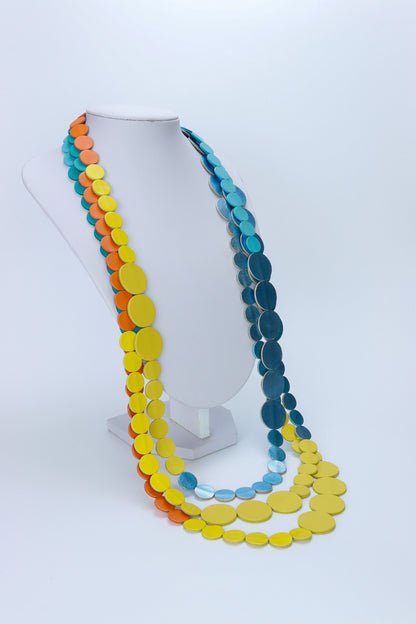 Colier din piele, unicat