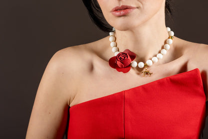 Colier unic cu onix mat