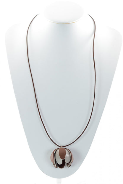 Set floral Colier si Cercei reglabil - Maro Grej