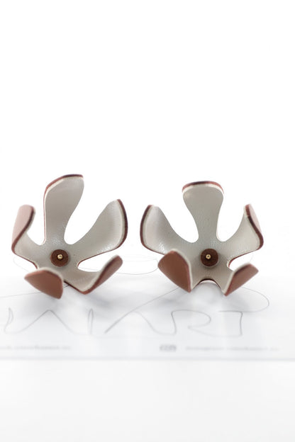 Set floral Colier si Cercei reglabil - Maro Grej