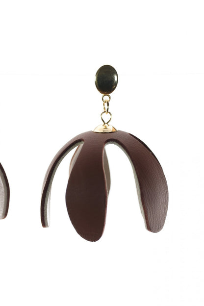 Set floral Colier si Cercei reglabil - Maro Grej