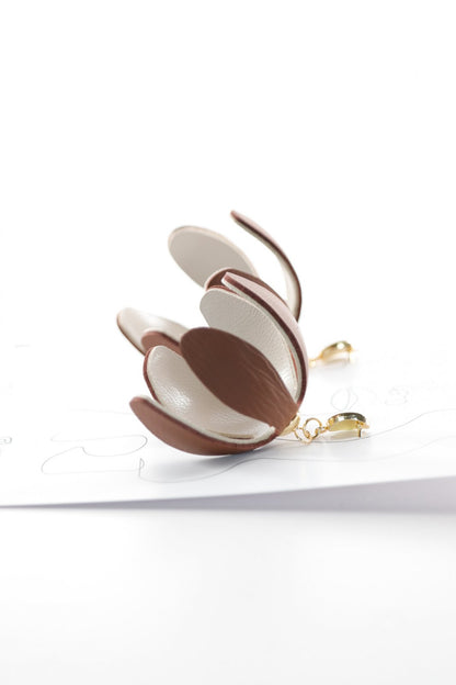 Set floral Colier si Cercei reglabil - Maro Grej