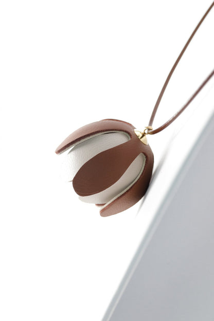 Set floral Colier si Cercei reglabil - Maro Grej