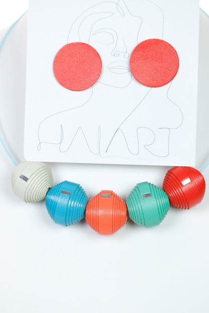 Set Cercei + Colier Leatherbonbon CINQUE TERRE (207)