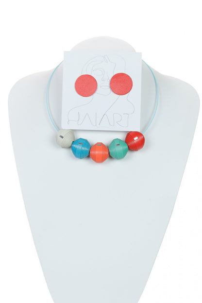 Set Cercei + Colier Leatherbonbon CINQUE TERRE (207)