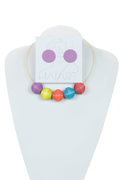 Set Cercei + Colier Leatherbonbon BURANO (213)