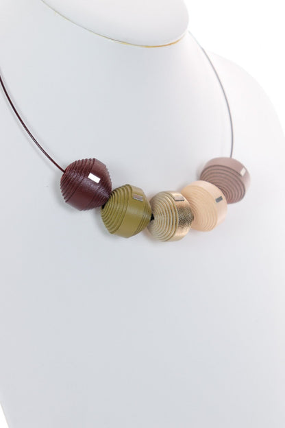 Colier Leatherbonbon (217) din piele