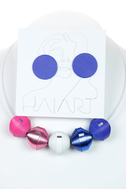 Set Cercei + Colier Leatherbonbon SANTORINI (220)