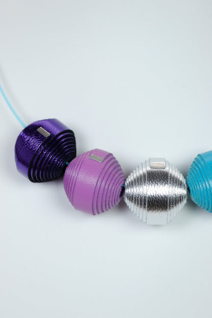 Set Colier si Cercei Leatherbonbon (224) din piele