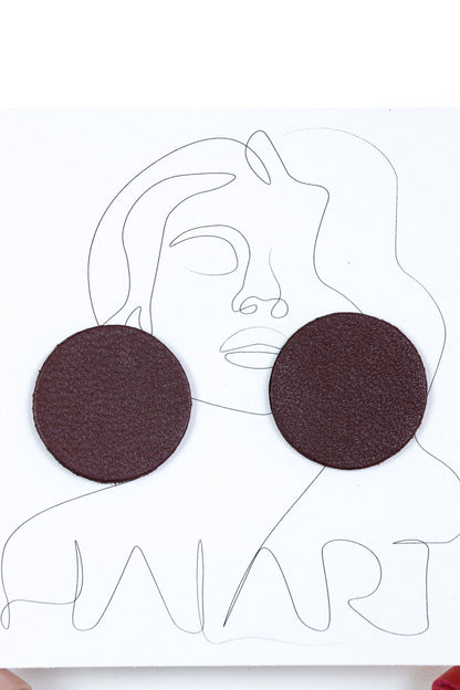 Set Colier + Cercei (228) din piele