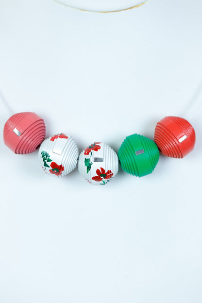 Colier Leatherbonbon pictat