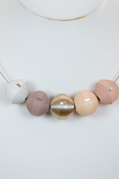 Set Colier + Cercei (232) din piele