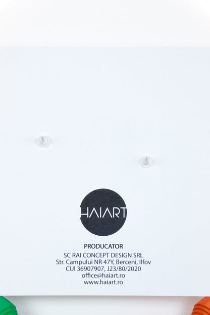 Set Colier Leatherbonbon + Cercei (243) din piele