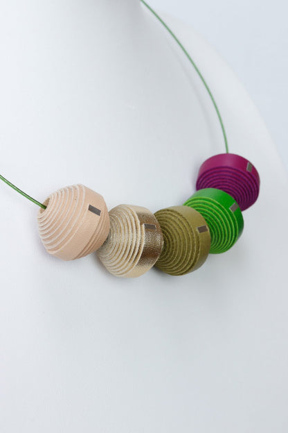 Colier Leatherbonbon (109) din piele