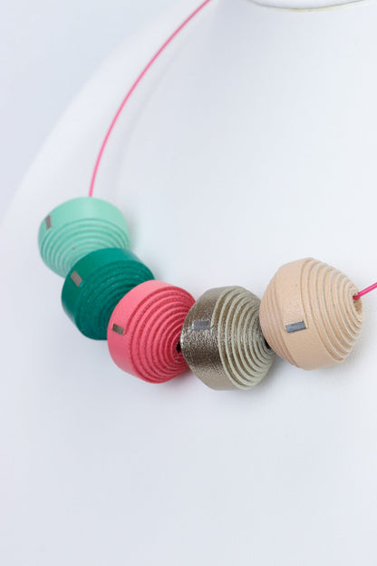 Colier Leatherbonbon (108) din piele