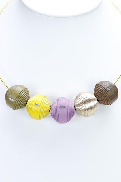 Colier Leatherbonbon (567) din piele