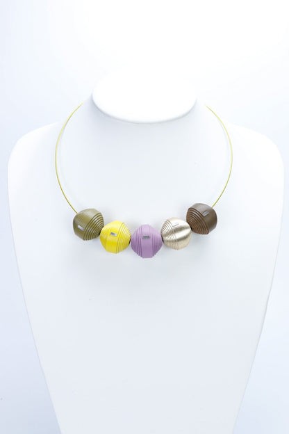 Colier Leatherbonbon (567) din piele