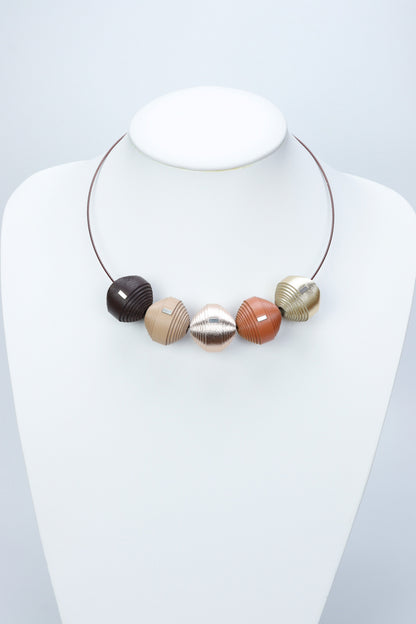 Colier Leatherbonbon (602) din piele